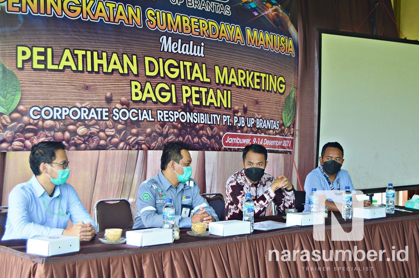 workshop umkm dana CSR perusahaan PT PJB PLN BUMN