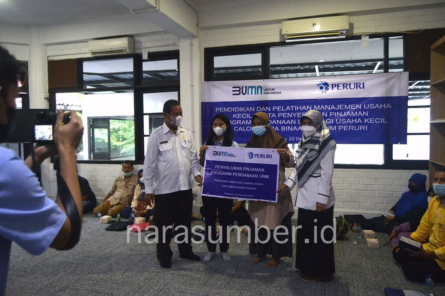 Pembekalan Mitra TJSL Perum Peruri