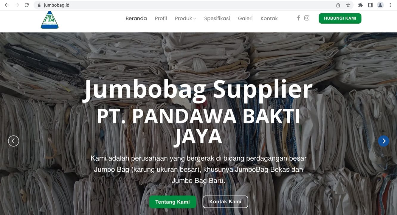 website jumbo bag indonesia
