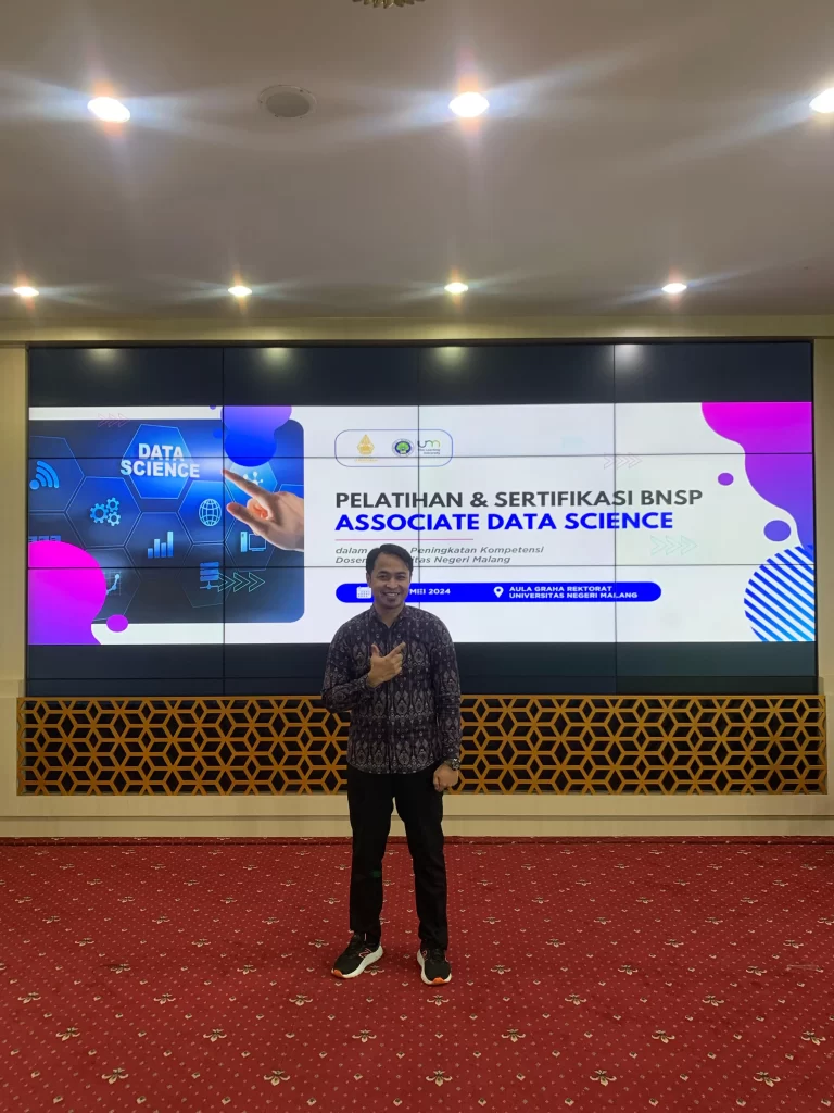CEO Narasumber id Asesor Data Science BNSP
