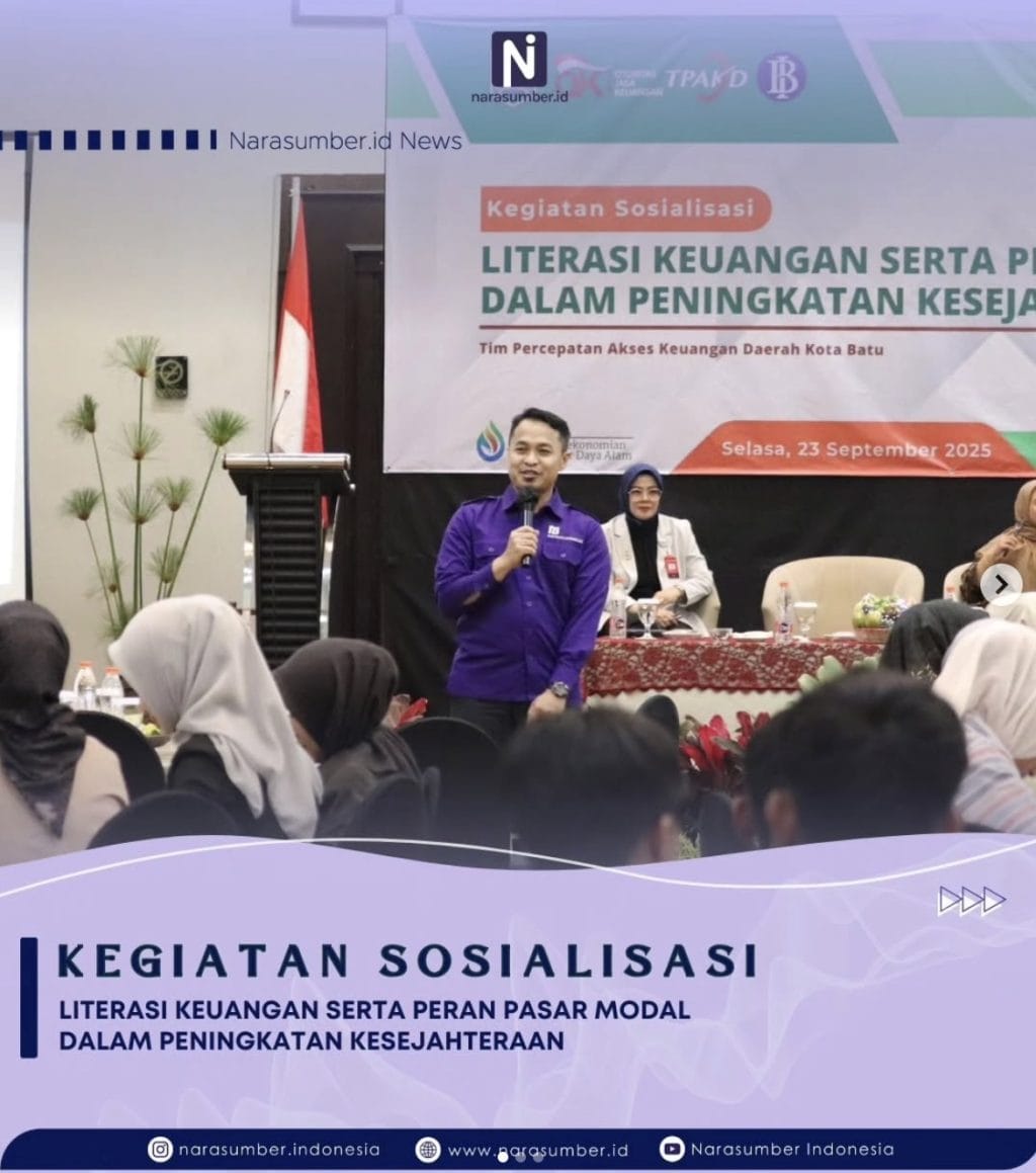 Sosialisasi Literasi Keuangan dengan software akuntansi keuangan