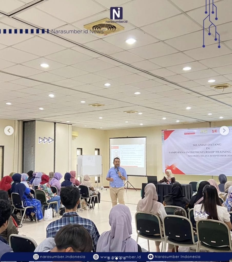 narasumber pelatihan SETC sampoerna branding produk UMKM