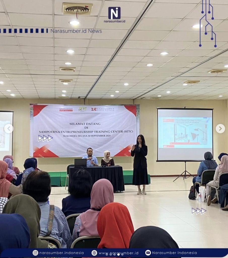 narasumber pelatihan SETC sampoerna