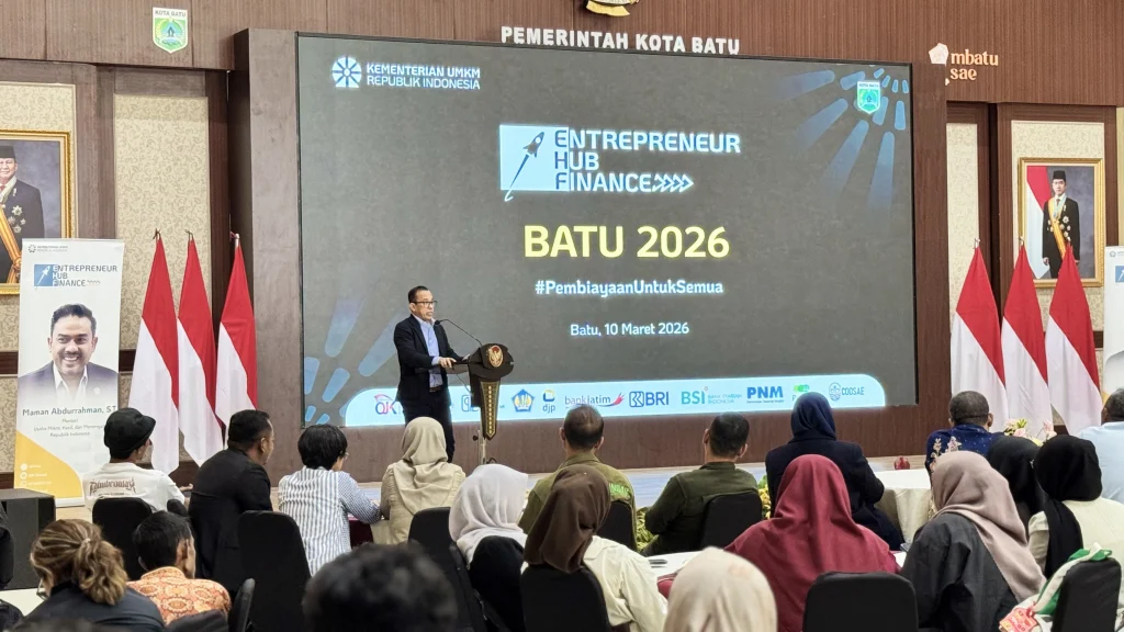 Ginda Siregar membuka EHF Kota Batu untuk literasi keuangan digital UMKM